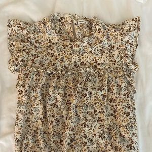 reformation floral top